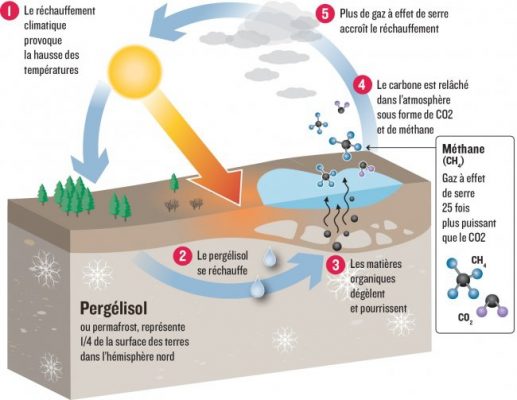 Le pergélisol fond 70 ans plus tôt que prévu