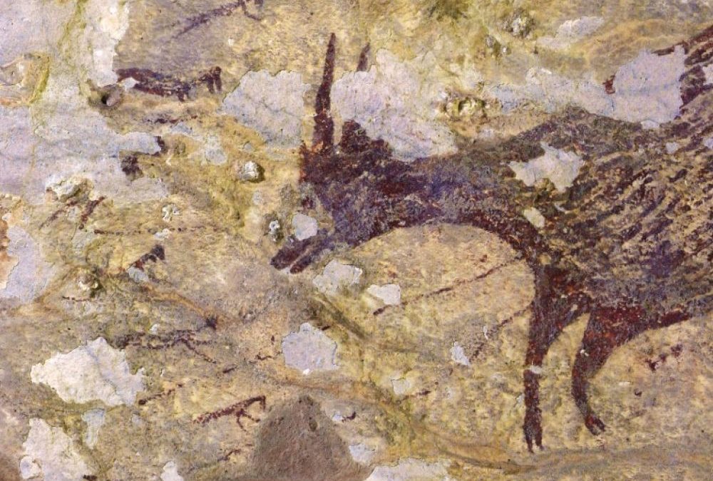 Voici la plus ancienne scène de chasse de l&rsquo;art préhistorique connue à ce jour