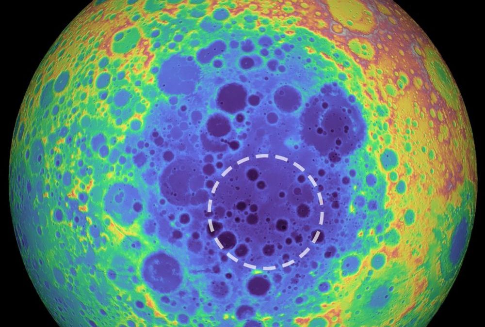 Une mystérieuse masse métallique dans le sous-sol de la face cachée de la Lune