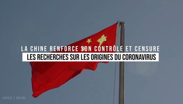 La Chine tente de cacher la vérité et censure les recherches sur les origines du coronavirus