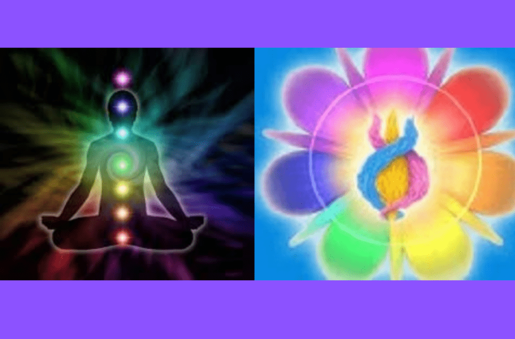 Les sept chakras et les sept flammes sacrées