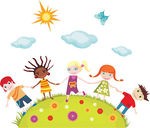Un cercle des enfants de Vénus parle aux enfants de la Terre.