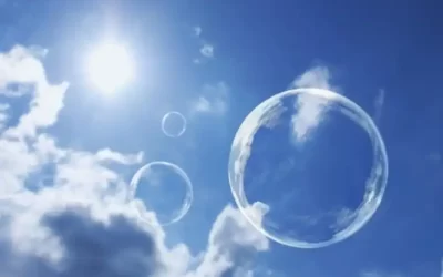 Pensées suspendues dans les airs