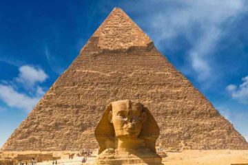 La grande pyramide de Giseh