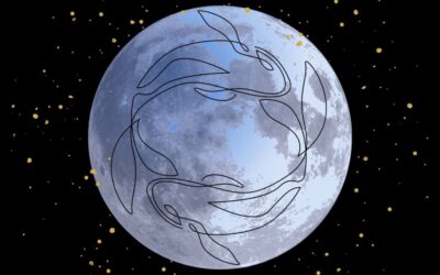 Astrologie intuitive : Poissons pleine super lune bleue par Tanaaz